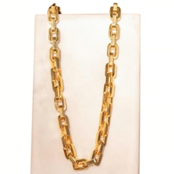 Eddie Borgo Supra Link Necklace -17 Inch Length. - Picture 5 of 11